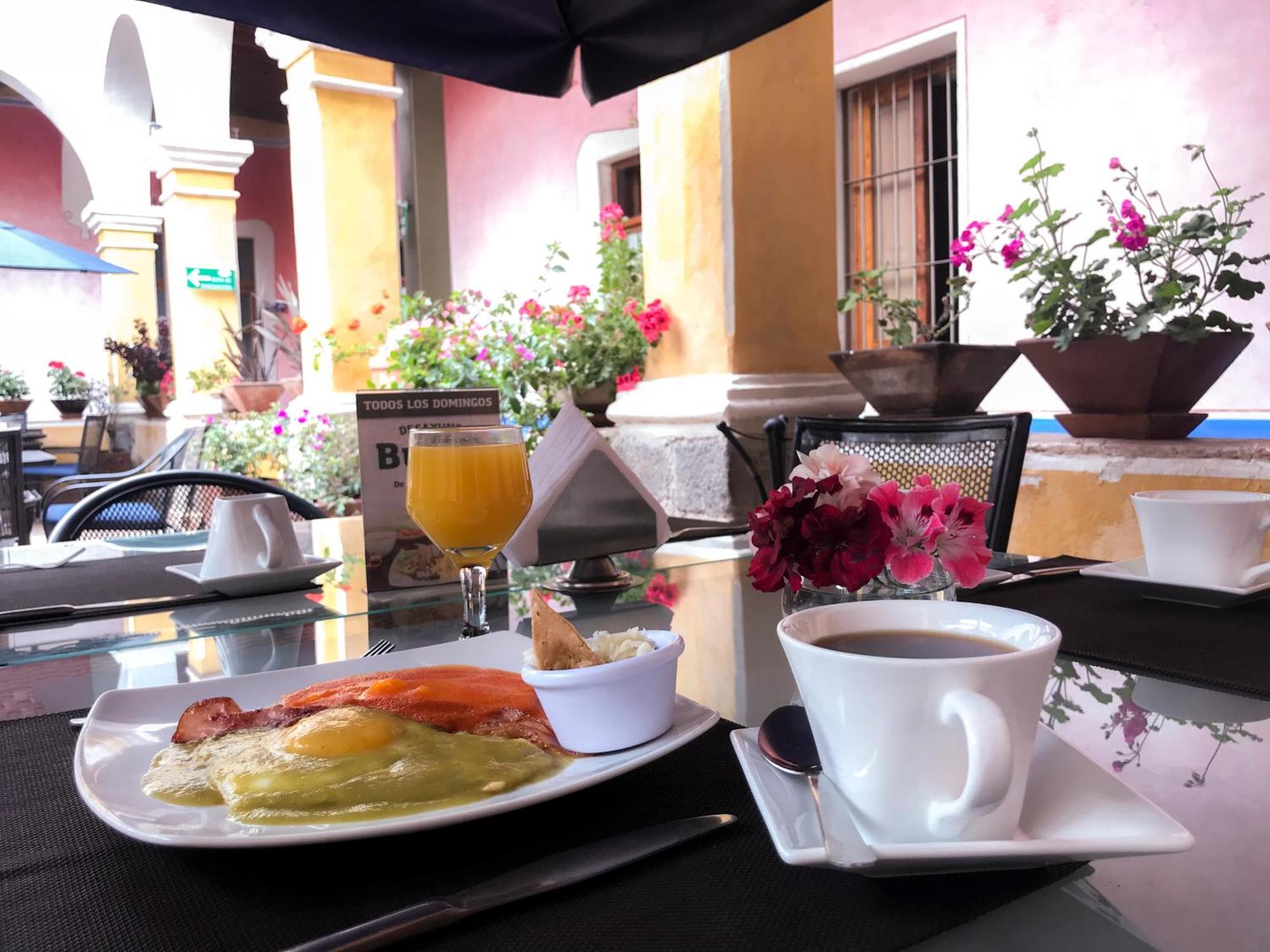 Hotel Malinalli Huamantla Kültér fotó